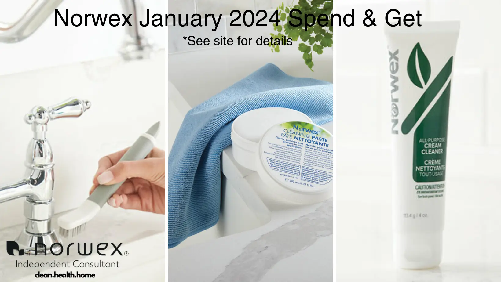 Norwex Spend & Get Special | January 2024