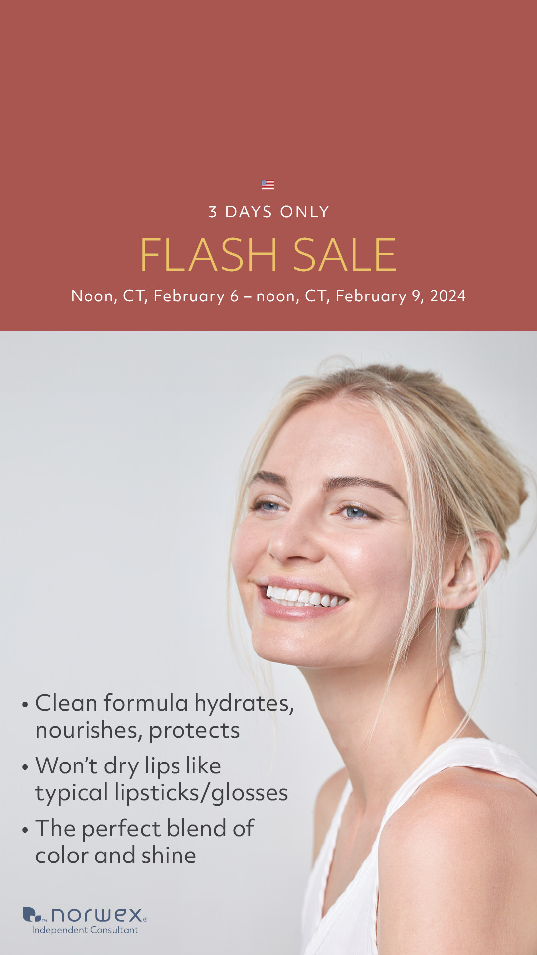 Norwex Lip Shimmers | Norwex Flash Sale February 6 - 9, 2024