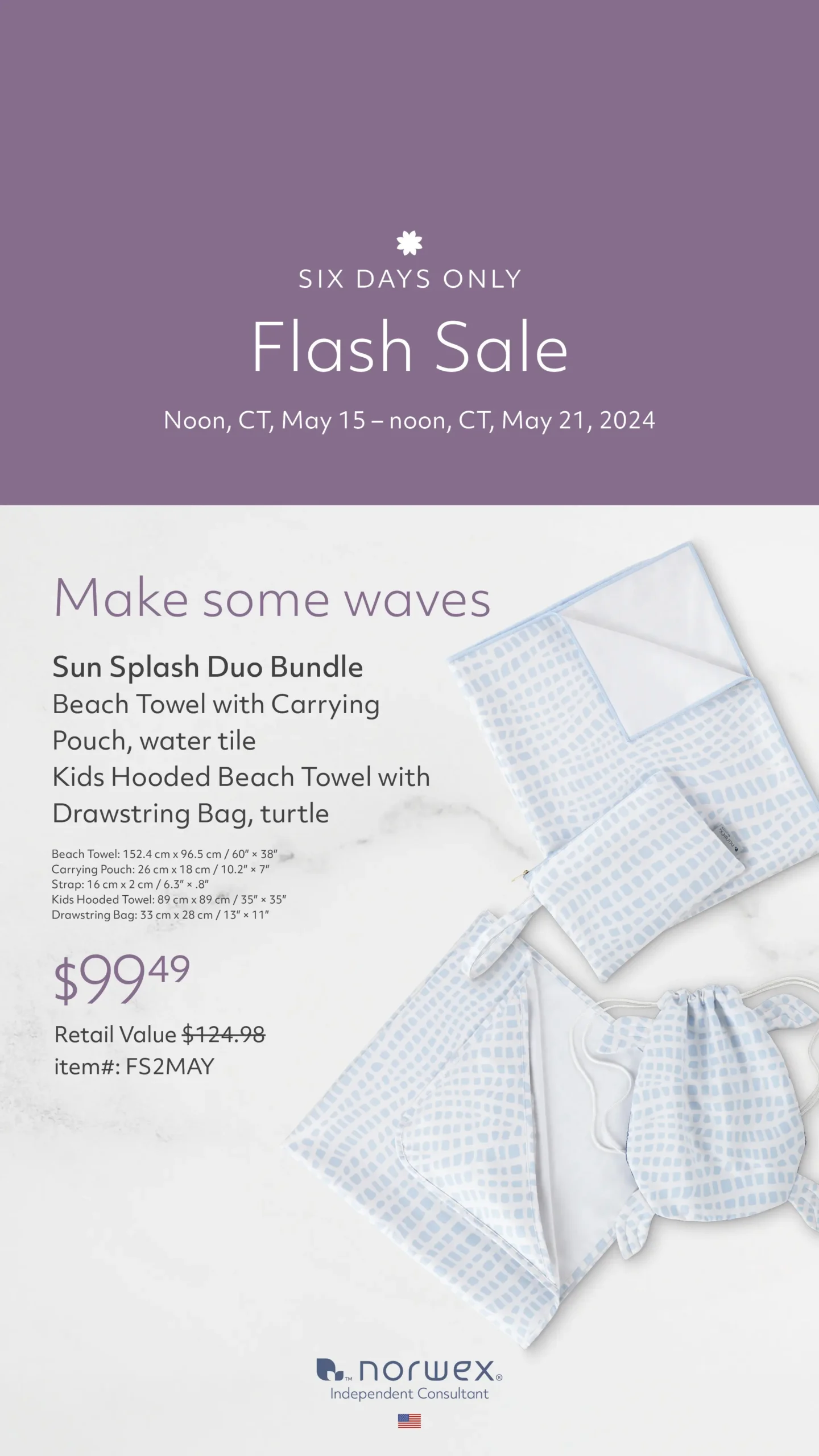 Norwex Summer Flash Sale | May 15-21, 2024