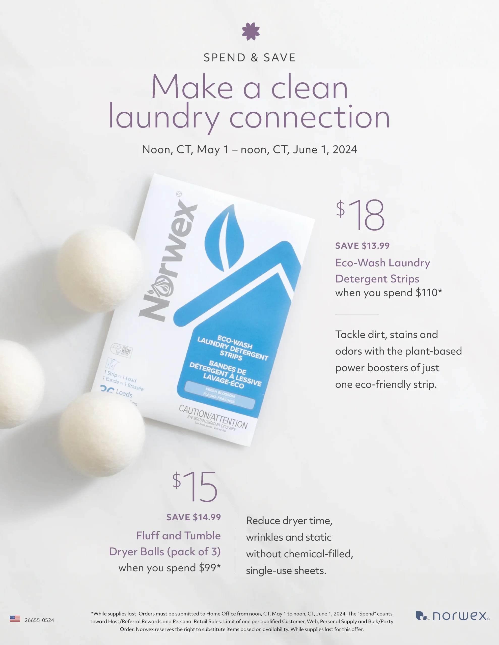 Norwex May 2024 Spend & Save Special