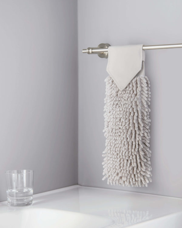 Norwex Chenille Hand Towel - Graphite