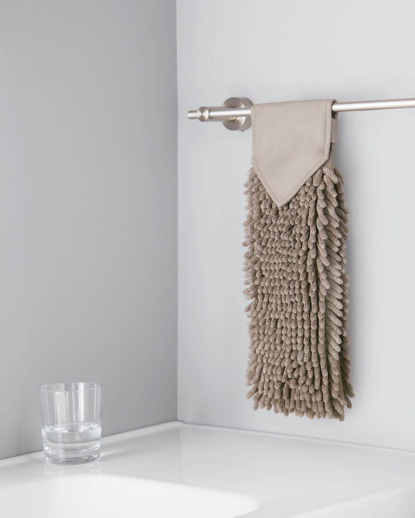 Norwex Chenille Hand Towel - Graphite