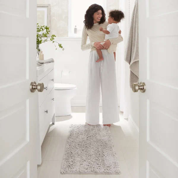 Norwex Chenille Runner Heathered Oatmeal