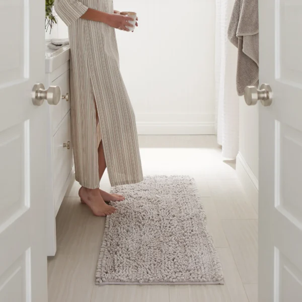 Norwex Chenille Runner Heathered Oatmeal