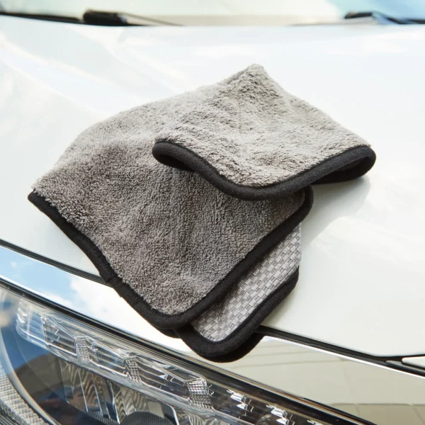Norwex Dry and Buff Car Cloth | Graphite