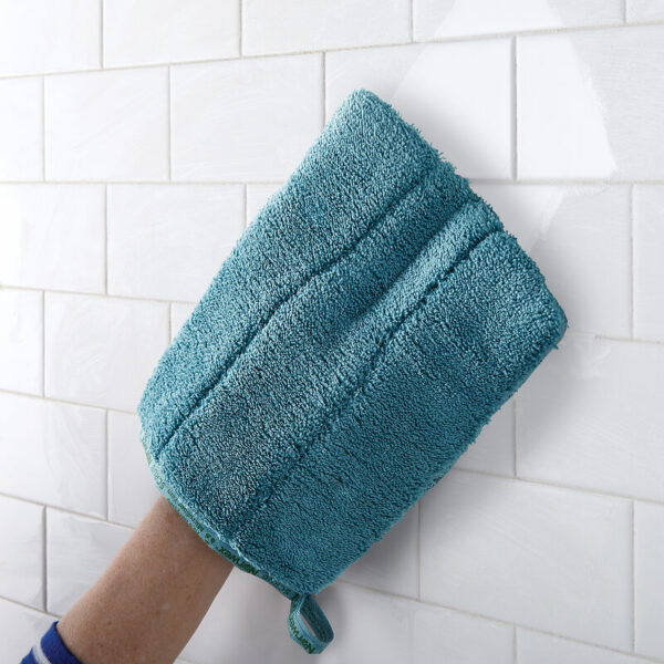 Norwex Bathroom Scrub Mitt Teal