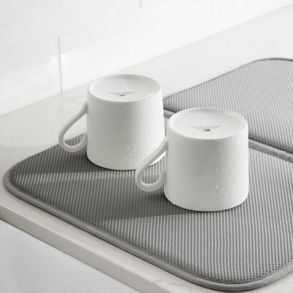 Norwex Dish Drying Mat Graphite