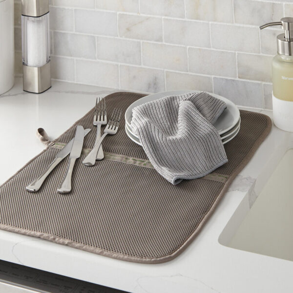 Norwex Dish Drying Mat Mushroom