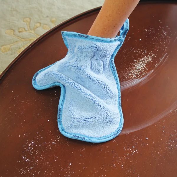 Norwex Dusting Mitt Blue