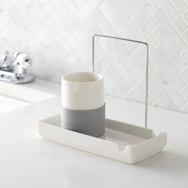 Norwex Porcelain Sink Organizer