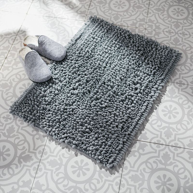 Norwex Chenille Floor Mat - Graphite