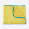 Norwex Kids Towel, Yellow with Teal Trim
