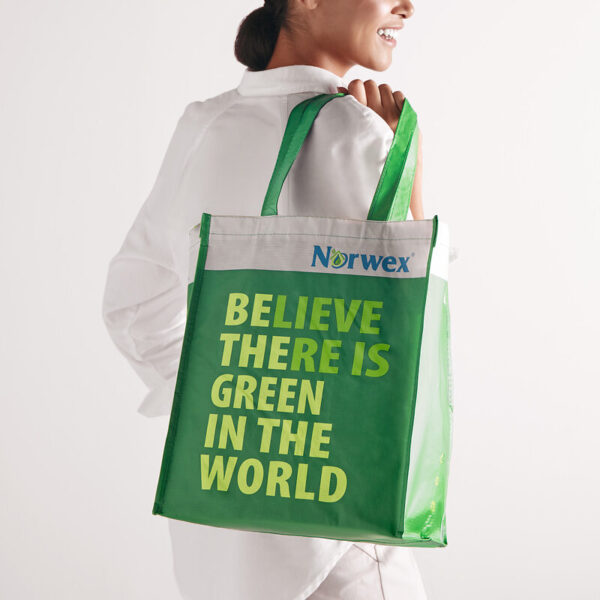 Norwex Reusable Grocery Bag - Green