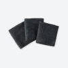 Norwex Channel Textured Kitchen Cloth Trio - Charcoal