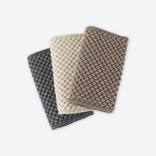 Norwex Counter Cloths |  Slate, Vanilla,  Mushroom