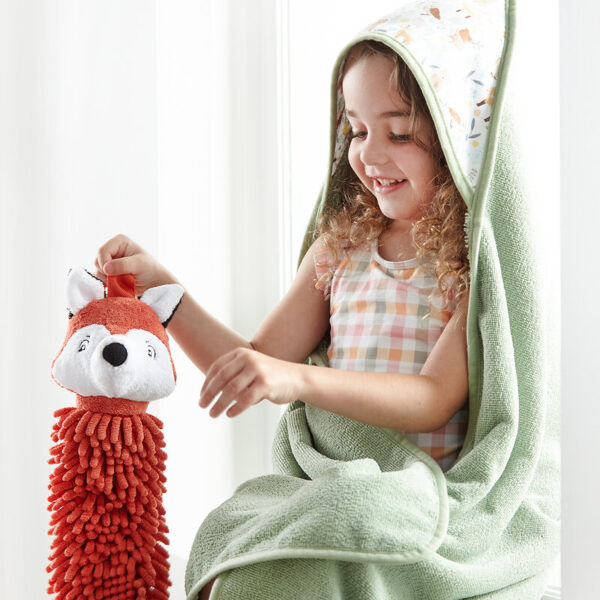 Norwex Kids Fox Pet to Dry Hand Towel