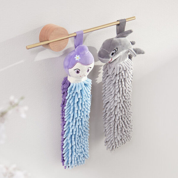 Norwex Kids Baby Shark Pet to Dry Hand Towel