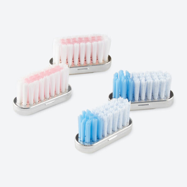 Norwex Adult Silver Care Toothbrush (with refill) - Light Blue Medium