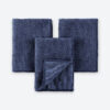 Norwex Diamond Textured Kitchen Cloth Trio - Midnight Blue