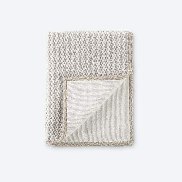 Norwex Diamond Textured Kitchen Microfiber Cloth Heathered Oatmeal