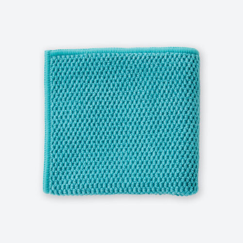 Norwex Diamond Textured Kitchen Microfiber Cloth Turquoise