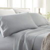 Norwex Lyocell Luxury King Pillowcases, Gray (set of 2)