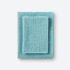 Norwex Diamond Textured Kitchen Towel & Cloth Set - Turquoise