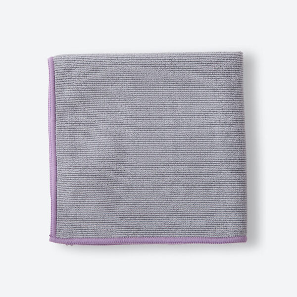 Norwex EnviroCloth® Microfiber Cloth Graphite with Amethyst Trim