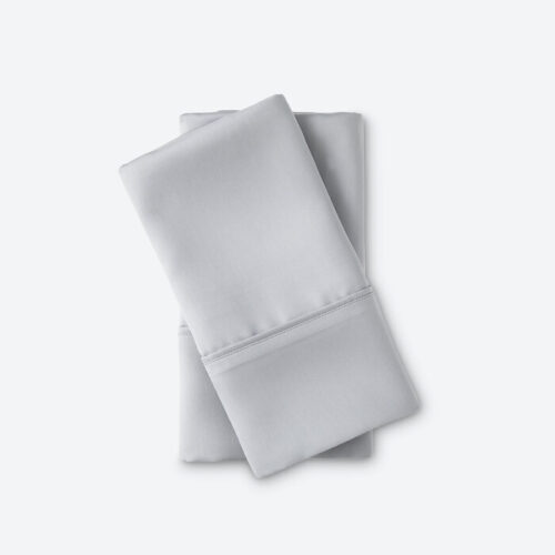 Norwex Lyocell Luxury Standard Pillowcases, Gray (set of 2)