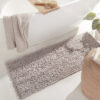 Norwex Chenille Runner and Floor Mat Set | Heathered Oatmeal