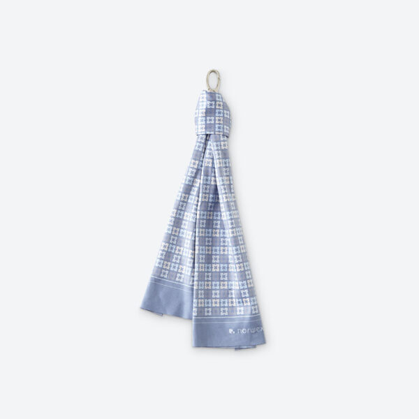 Norwex Optic Scarf Signature Flora Blue