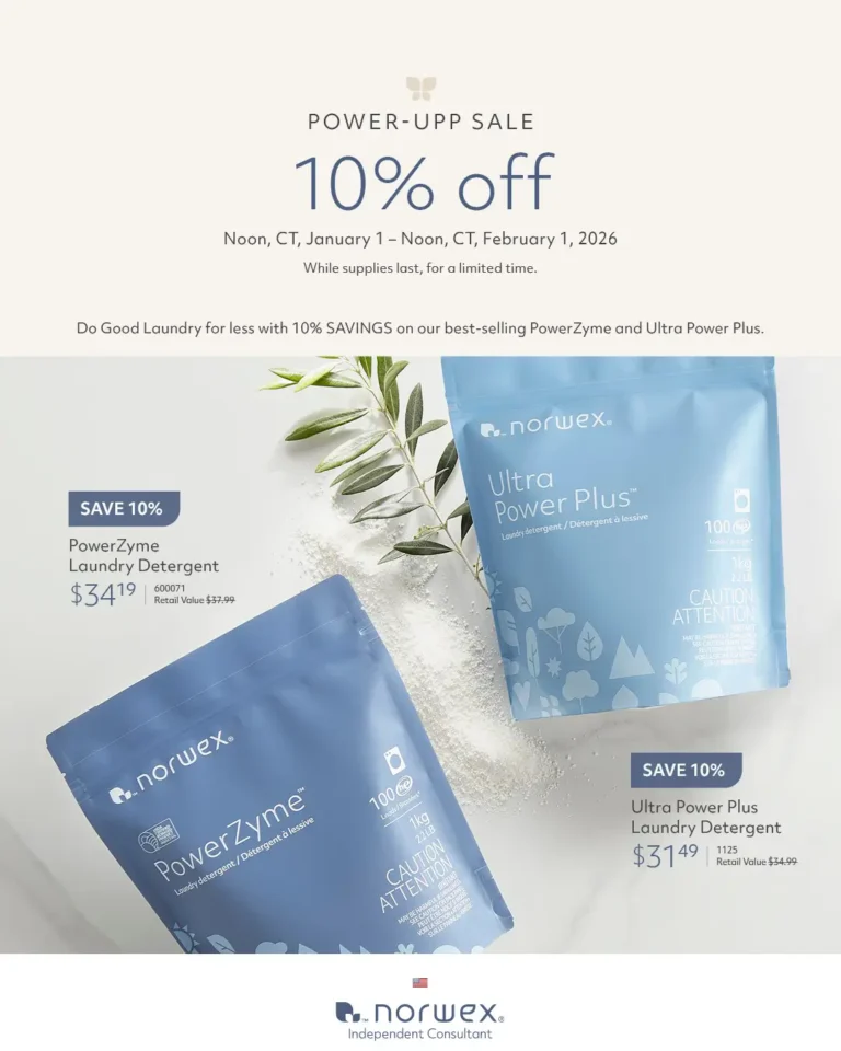 Norwex Power-UPP January 2026 Sale
